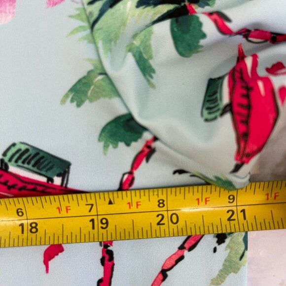 Bad Birdie Men's L Short Sleeves Golf Polo Shirt Hawaiian Tropical Print - Picture 12 of 14